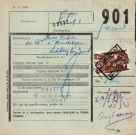 Belgio (1952) - Bollettino Pacchi Per L'interno - Documents & Fragments