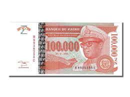 Billet, Zaïre, 100,000 Nouveaux Zaïres, 1996, 1996-06-30, NEUF - Zaïre