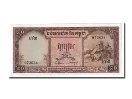 Billet, Cambodge, 20 Riels, 1972, NEUF - Cambodge