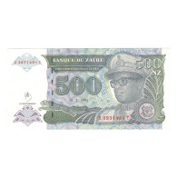 Billet, Zaïre, 500 Nouveaux Zaïres, 1994, 1994-02-15, KM:63a, SPL - Zaire