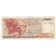 Billet, Grèce, 100 Drachmai, 1978, 1978-12-08, KM:200a, TB - Grecia