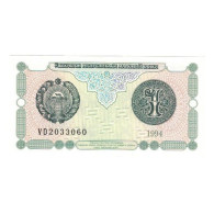 Billet, Ouzbékistan, 1 Sum, 1994, KM:73, NEUF - Usbekistan