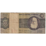 Billet, Brésil, 10 Cruzeiros, KM:193c, TB - Brasile