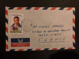 LETTRE Par Avion Pour La FRANCE TP COLONEL DRAPER RS4 OBL30 MR 92 - Maurice (1968-...)