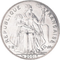 Monnaie, Nouvelle-Calédonie, 5 Francs, 2001, Paris, SPL+, Aluminium, KM:16 - Nueva Caledonia