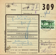 Belgio (1952) - Bollettino Pacchi Per L'interno - Documentos & Fragmentos