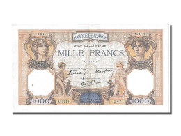 Billet, France, 500 Francs, 1 000 F 1927-1940 ''Cérès Et Mercure'', 1938 - 1 000 F 1927-1940 ''Cérès Et Mercure''