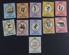 Magyar Posta 1686 -96      Olympic Summer Games Rome, Sport  Used   #6462 - Oblitérés