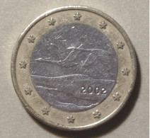 2002 - FINLANDIA - MONETA DEL VALORE DI 1,00  EURO  -  USATA - Finlandía