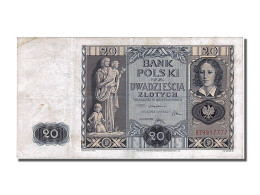 Billet, Pologne, 20 Zlotych, 1936, 1936-11-11, TTB - Polonia