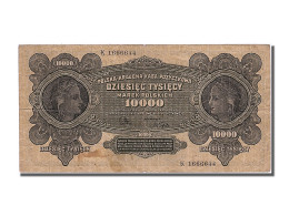 Billet, Pologne, 10,000 Marek, 1922, 1922-03-11, TTB - Polonia