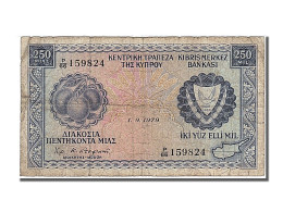 Billet, Chypre, 250 Mils, 1979, 1979-09-01, TB+ - Cyprus