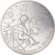 France, 10 Euro, Petit Prince Fait Du Cinéma, 2016, Paris, FDC, Argent - Francia