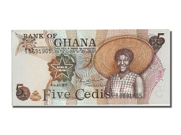 Billet, Ghana, 5 Cedis, 1977, 1977-07-04, NEUF - Ghana