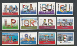 Spain 2019 - Edifil 5272-5283 12 Meses, 12 Sellos Stamp Set Mnh** - Monumentos