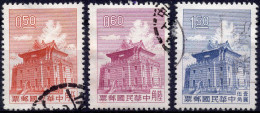 TAIWAN (= Formosa) :1960: Y.338-39,343 : Pagode De Quemoy.  Gestempeld / Oblitéré / Cancelled. - Oblitérés