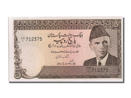 Billet, Pakistan, 5 Rupees, NEUF - Pakistán