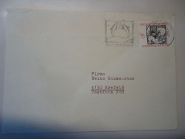 GERMANY   COVER  1971 POSTMARK DOLPHINS - Delfine