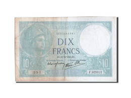 Billet, France, 10 Francs, 10 F 1916-1942 ''Minerve'', 1940, 1940-12-12, TB - 10 F 1916-1942 ''Minerve''