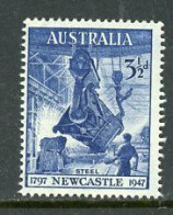 Australia MNH 1947 Pouring Steel - Mint Stamps