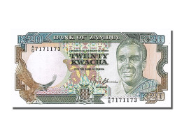 Billet, Zambie, 20 Kwacha, 1989, NEUF - Sambia