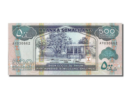 Billet, Somaliland, 500 Shillings = 500 Shilin, 1996, NEUF - Somalia