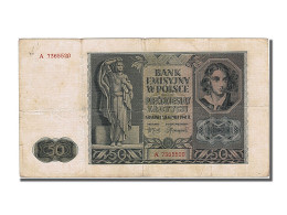 Billet, Pologne, 50 Zlotych, 1941, 1941-08-01, TTB - Poland