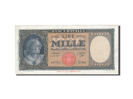 Billet, Italie, 1000 Lire, 1948, 1961-09-25, KM:88d, TTB+ - 1.000 Lire