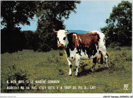 AIDP2-TAUREAUX-0132 - A Mon Avis Si Le Marché Commun Agricole Ne Va Pas C'est Qu'il Y A Trop De Pis A Lait  - Toros