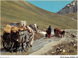 AIDP2-TAUREAUX-0141 - Images De Chez Nous - Montée Vers L'alpage Au Printemps  - Taureaux