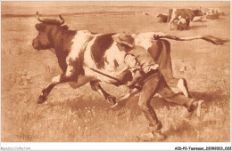 AIDP2-TAUREAUX-0085 - J Dupré - La Vache échappée  - Bull