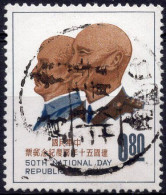 TAIWAN (= Formosa) :1961: Y.378 : 50ième Fête Nationale.  Gestempeld / Oblitéré / Cancelled. - Gebraucht