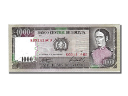 Billet, Bolivie, 1000 Pesos Bolivianos, 1982, 1982-06-25, NEUF - Bolivien
