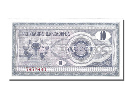 Billet, Macédoine, 10 (Denar), 1992, NEUF - Noord-Macedonië