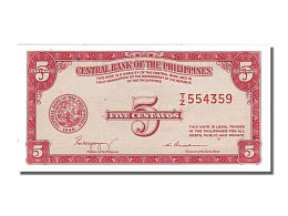 Billet, Philippines, 5 Centavos, NEUF - Philippines