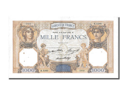 Billet, France, 1000 Francs, 1 000 F 1927-1940 ''Cérès Et Mercure'', 1936 - 1 000 F 1927-1940 ''Cérès Et Mercure''