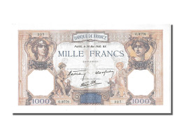 Billet, France, 500 Francs, 1 000 F 1927-1940 ''Cérès Et Mercure'', 1940 - 1 000 F 1927-1940 ''Cérès E Mercure''