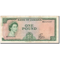 Billet, Jamaica, 1 Pound, 1961, 1961, KM:51, TTB - Jamaique