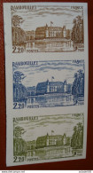 Essai De Couleur , Rambouillet, 1980, Neuf Sans Charniere** ........... CL1-12-3c - Color Proofs 1945-…