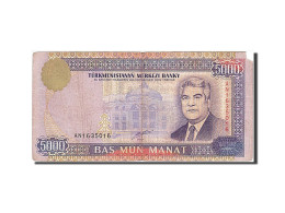 Billet, Turkmenistan, 5000 Manat, 2000, B+ - Turkmenistan