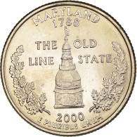 Monnaie, États-Unis, Maryland 1788, The Old Line State, Quarter, 2000, U.S. - 1999-2009: State Quarters
