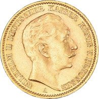 Monnaie, Etats Allemands, PRUSSIA, Wilhelm II, 20 Mark, 1909, Berlin, SUP+, Or - Altri & Non Classificati