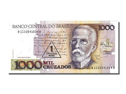 Billet, Brésil, 1 Cruzado Novo On 1000 Cruzados, 1987, NEUF - Brazil