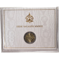 Vatican, 2 Euro, Siège Vacant, 2013, FDC - Vaticano (Ciudad Del)