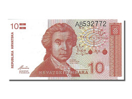 Billet, Croatie, 10 Dinara, 1991, 1991-10-08, NEUF - Kroatië