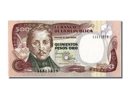 Billet, Colombie, 500 Pesos Oro, 1993, 1993-01-04, NEUF - Kolumbien