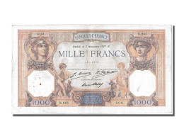 Billet, France, 1000 Francs, 1 000 F 1927-1940 ''Cérès Et Mercure'', 1927 - 1 000 F 1927-1940 ''Cérès E Mercure''