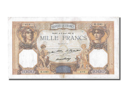 Billet, France, 1000 Francs, 1 000 F 1927-1940 ''Cérès Et Mercure'', 1931 - 1 000 F 1927-1940 ''Cérès Et Mercure''