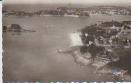 Cpsm 9x14 . LANCIEUX . La France Vue Du Ciel Pointe St Martin Et Plage De L'Islet - Lancieux