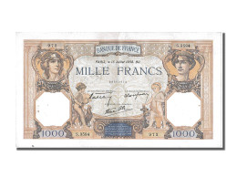 Billet, France, 500 Francs, 1 000 F 1927-1940 ''Cérès Et Mercure'', 1938 - 1 000 F 1927-1940 ''Cérès Et Mercure''